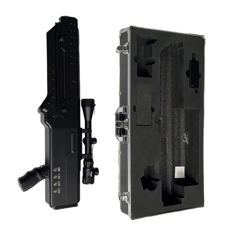  荥阳手持便携式枪型低空防御反制四通道A型