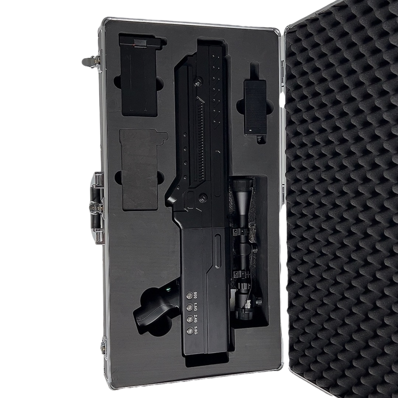  荥阳手持便携式枪型低空防御反制四通道B型